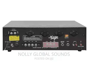 Mega 100 Watt Amplifier With Bluetooth/Usb Recorder Playback
