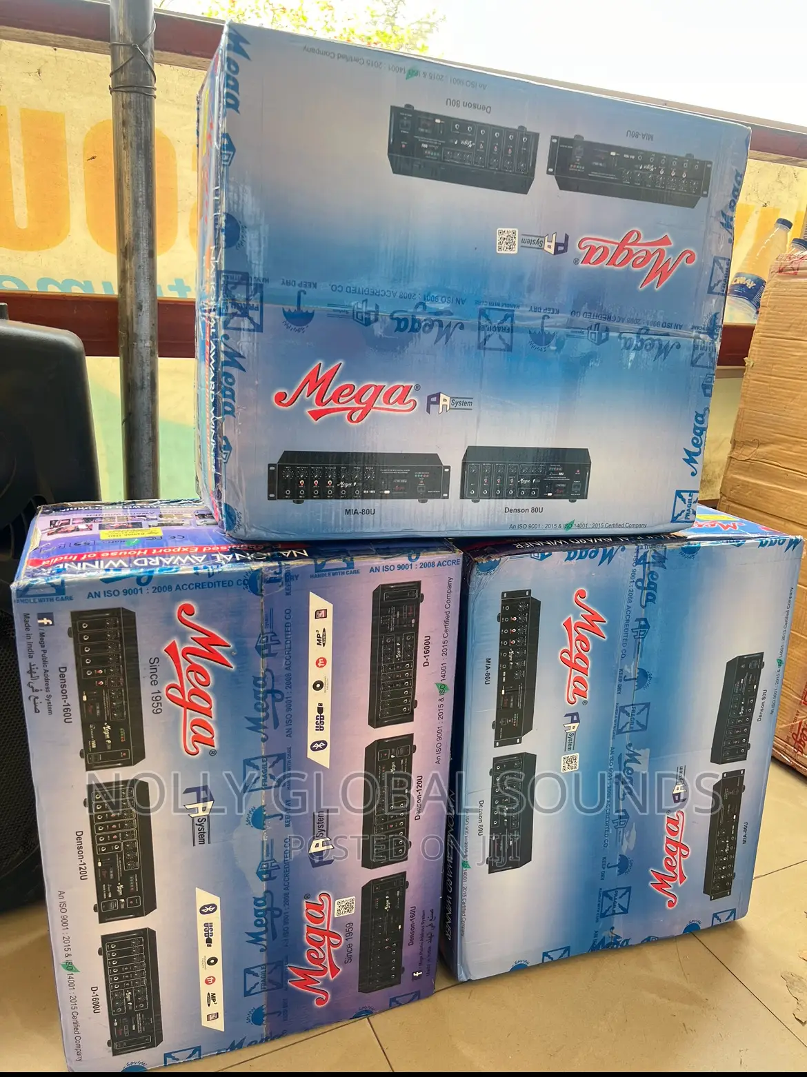 Mega 100 Watt Amplifier With Bluetooth/Usb Recorder Playback