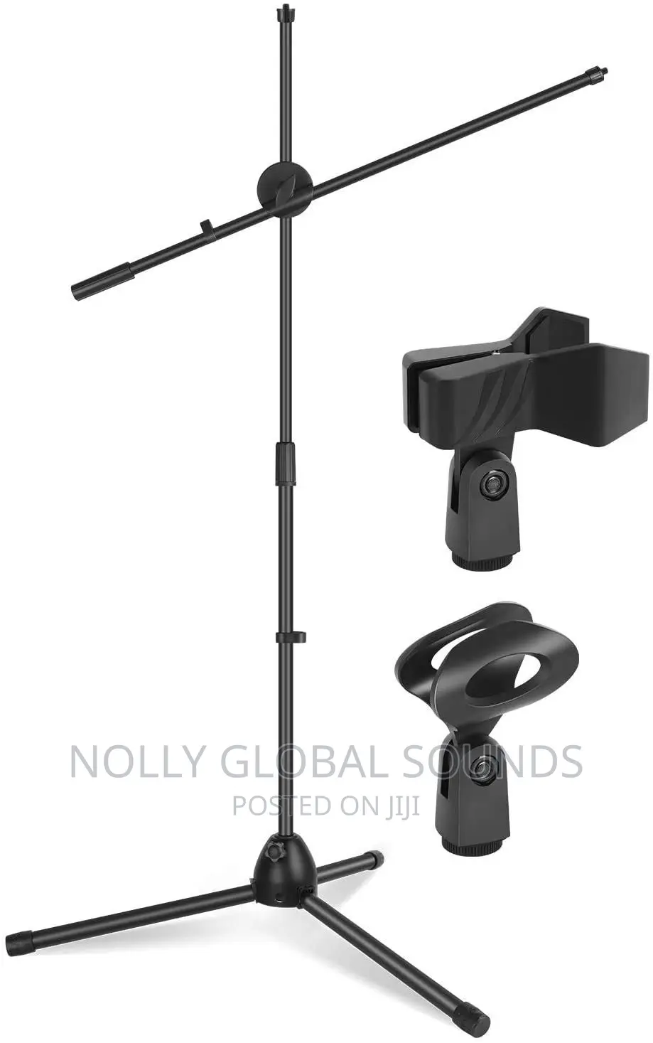 Tripod Leg Adjustable Floor Microphone Stand