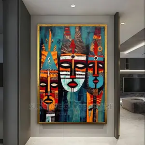 Africa Native Artwork Frame