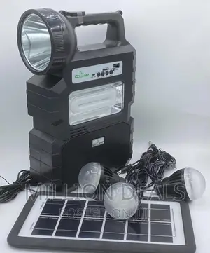 Solar Lighting System With Dual Solar Panel