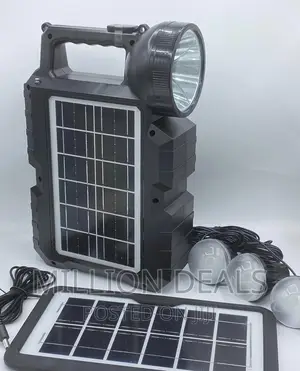 Solar Lighting System With Dual Solar Panel