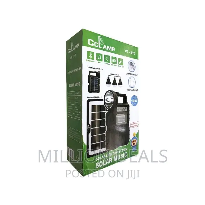 Solar Lighting System With Dual Solar Panel