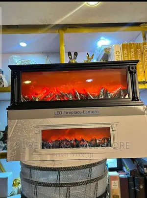 Fireplace Lantern With Remote Control