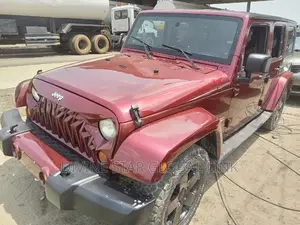 Jeep Wrangler Unlimited Sahara 2010 Red