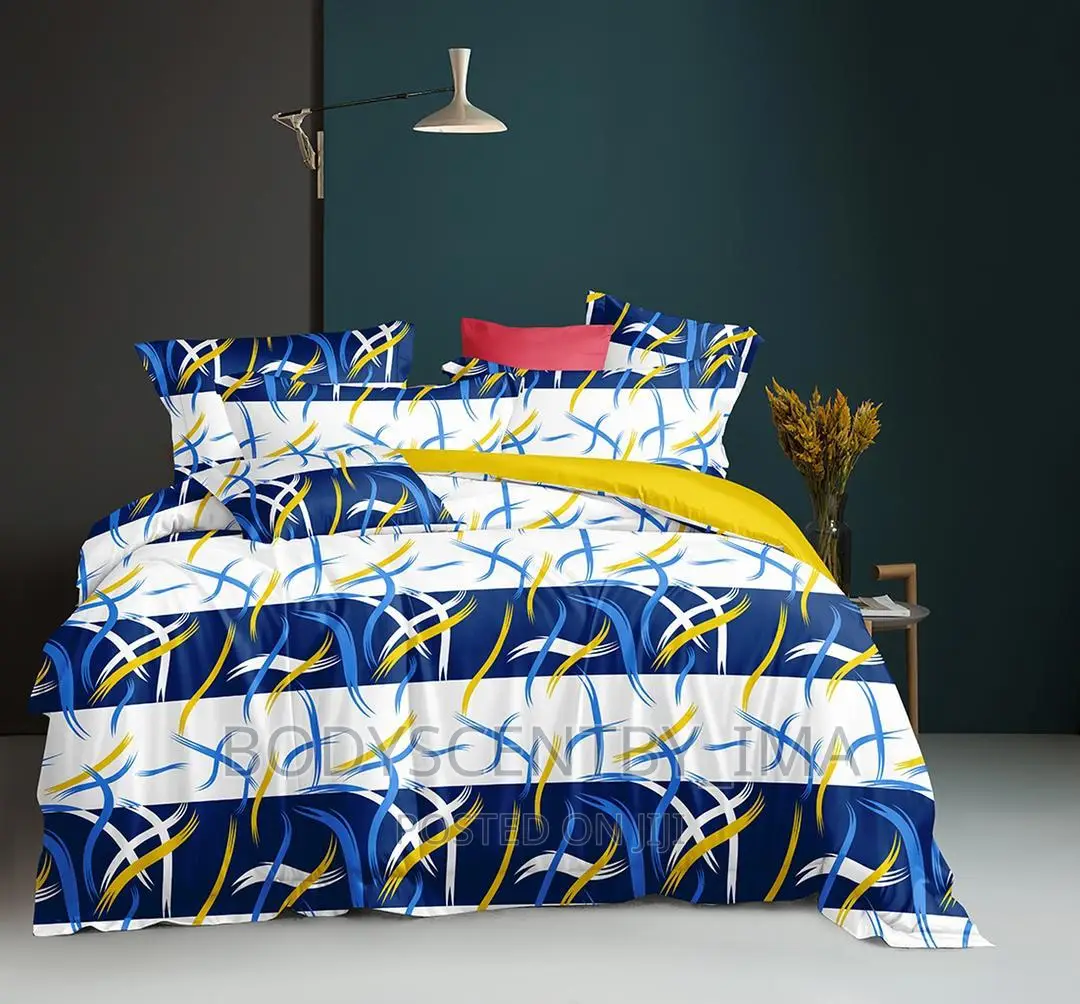 Bedsheet, Duvet Set With Four Pillow Covers, Bedsheets