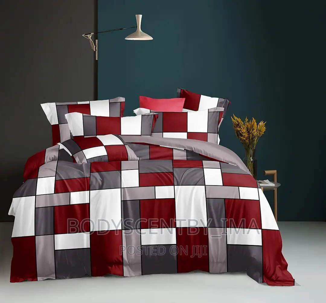 Bedsheet, Duvet Set With Four Pillow Covers, Bedsheets