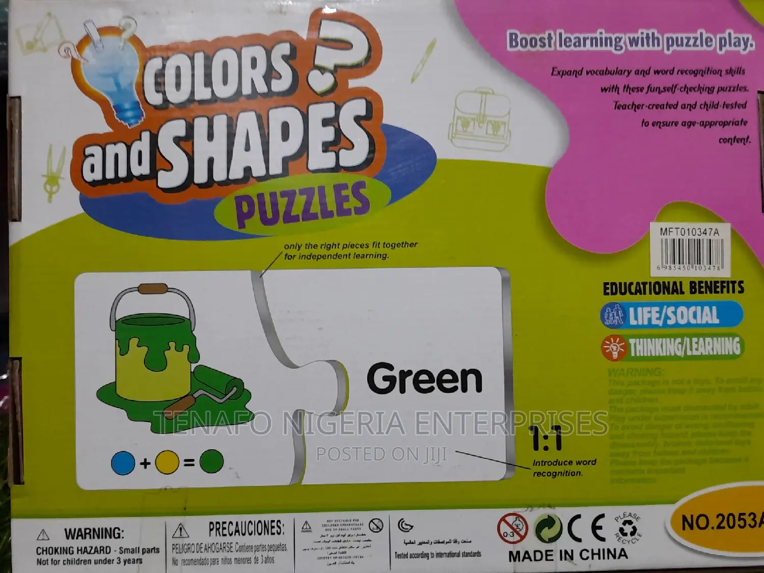 Colour and Shapes