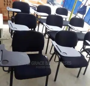 Training/Seminar Chair With Writing Pad