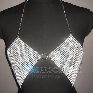Women Erotic Costume Bodychain Pole Dance Clubwear