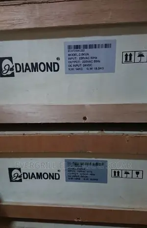 Photo - Diamond Solar Wood Inverter 2.5kva 24V