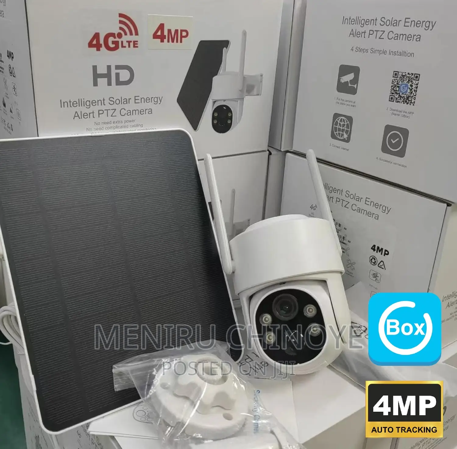 Solar PTZ 4mp Camera
