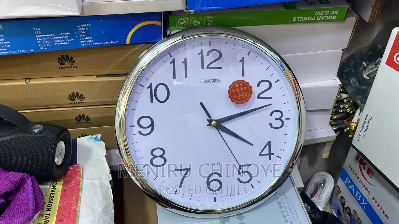 Wall Clock Wifi Camera
