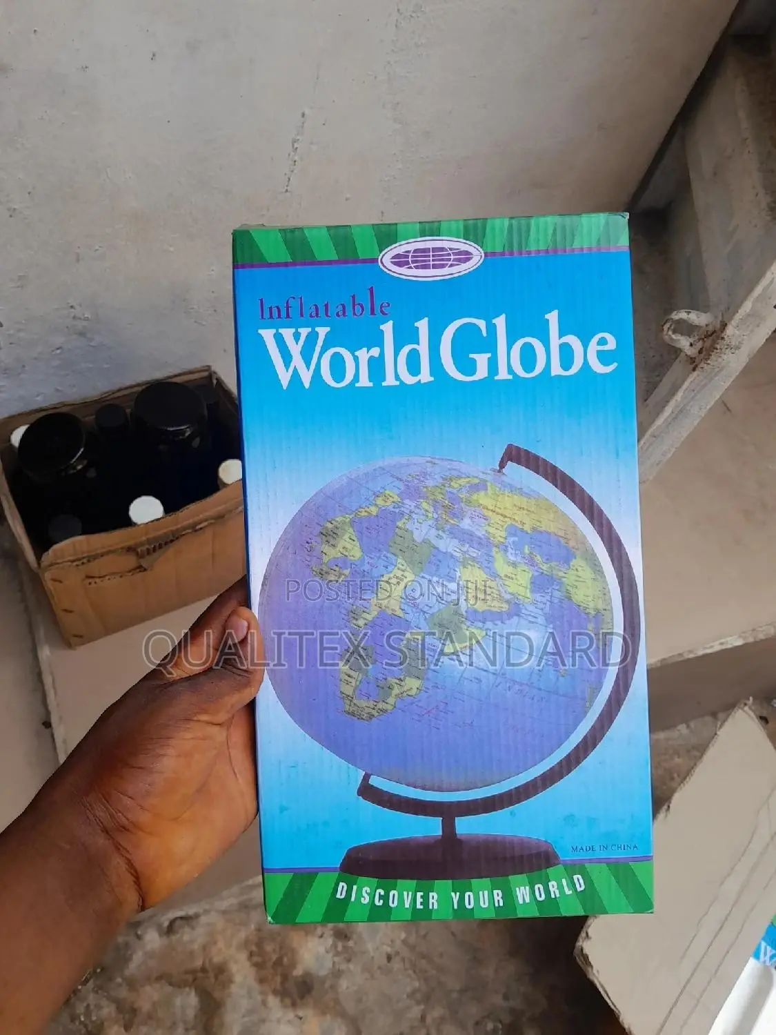 Inflatable World Globe