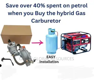 Hi-Tech Fuel/Gas Generator Carburetor (Tested Trusted)