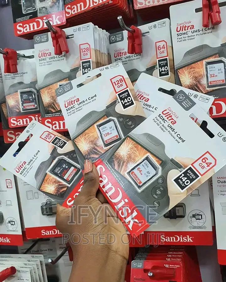 Sandisk 256gb Ultra SDXC Memory Card for Camera - 120mb - S