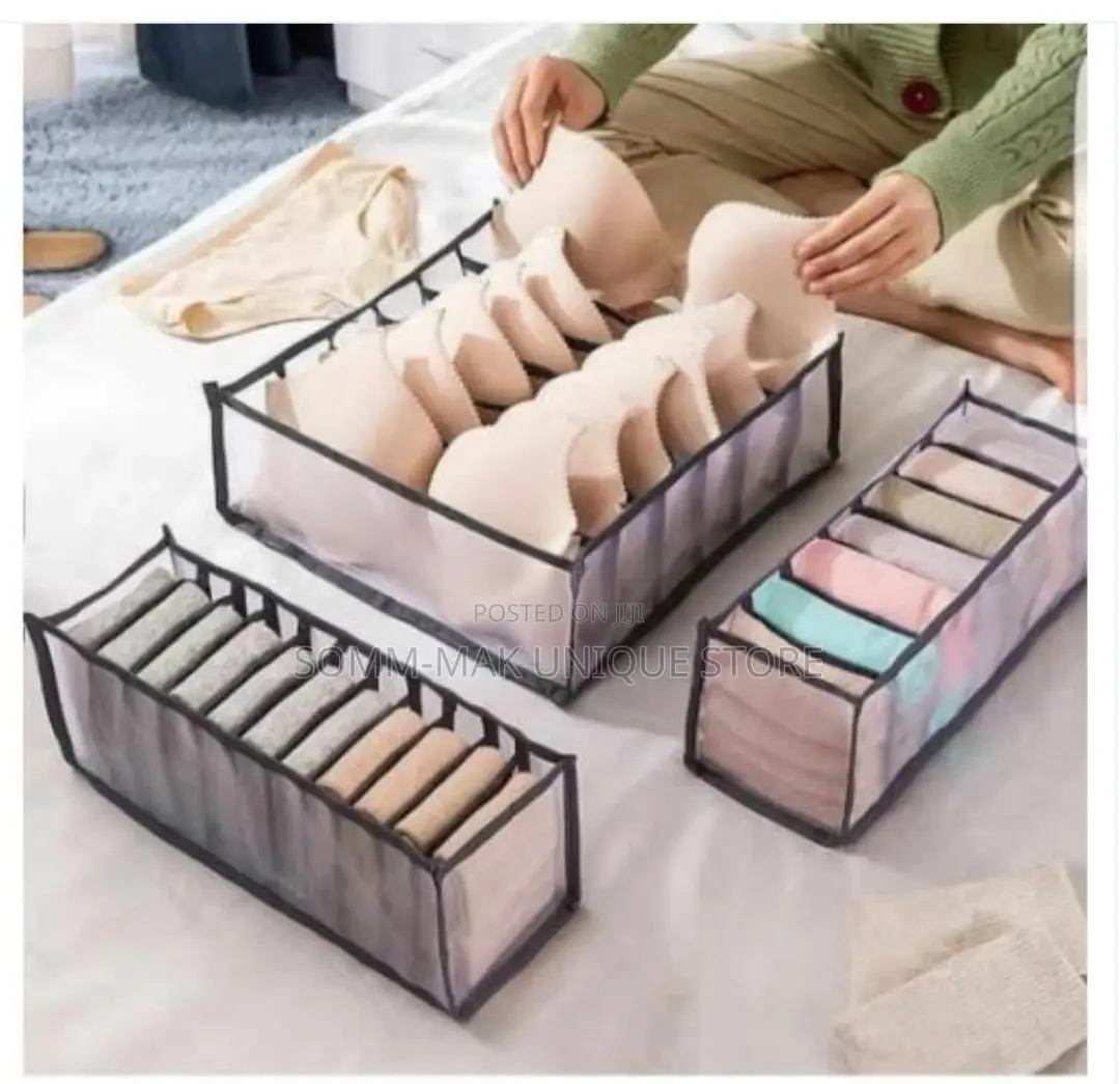 3 in 1 Underwear Organizer Storage Box
