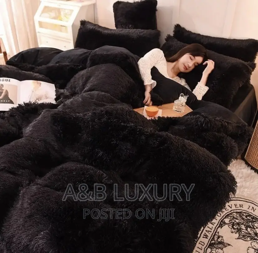 Pure Cotton Fur Beddings Sets