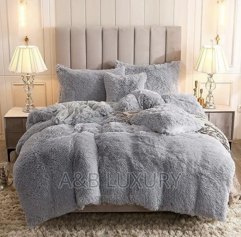 Pure Cotton Fur Beddings Sets