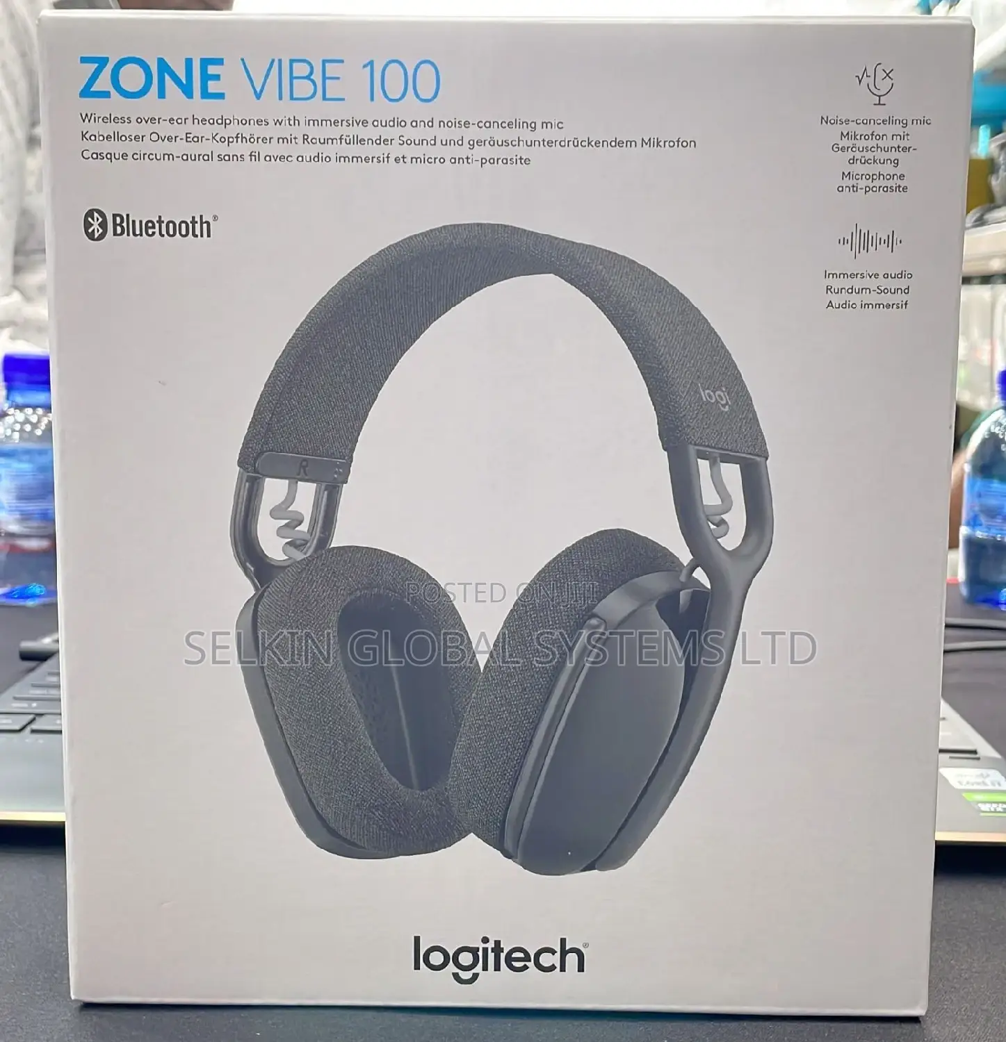 Logitech Zong Vibe Bluetooth Wireless Headse