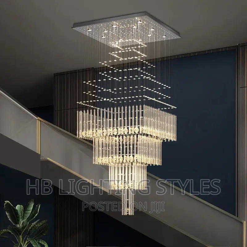 Crystal Room Lights Spiral Crystal Staircase Chandelier