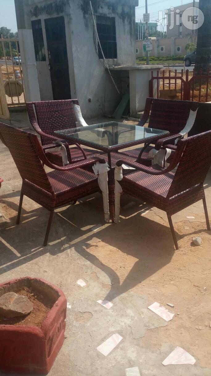 Outdoor Chair and Table
