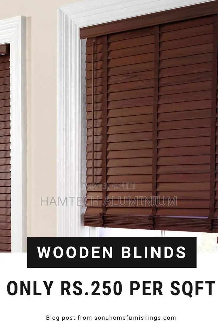 Wooden Window Blind
