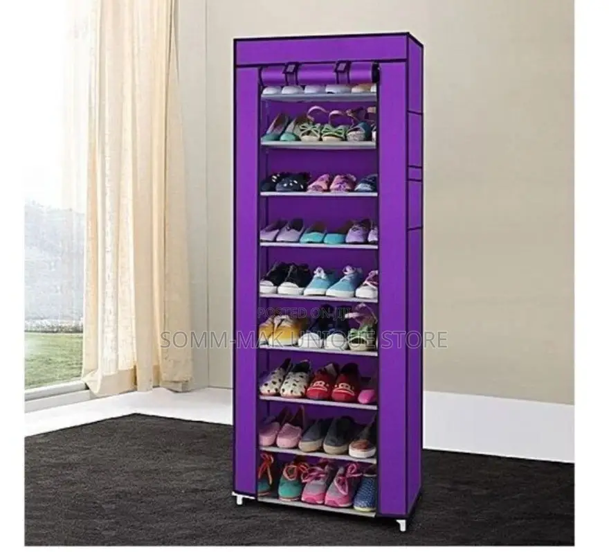 10 Layer Multipurpose Dust Proof Shoe Storage Rack