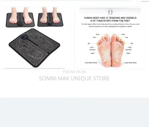 Ems Accupoints Stimulator Massage Footmat- Rechargeable