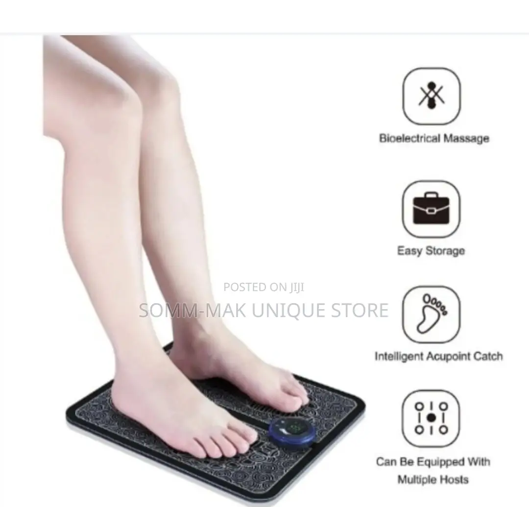 Ems Accupoints Stimulator Massage Footmat- Rechargeable