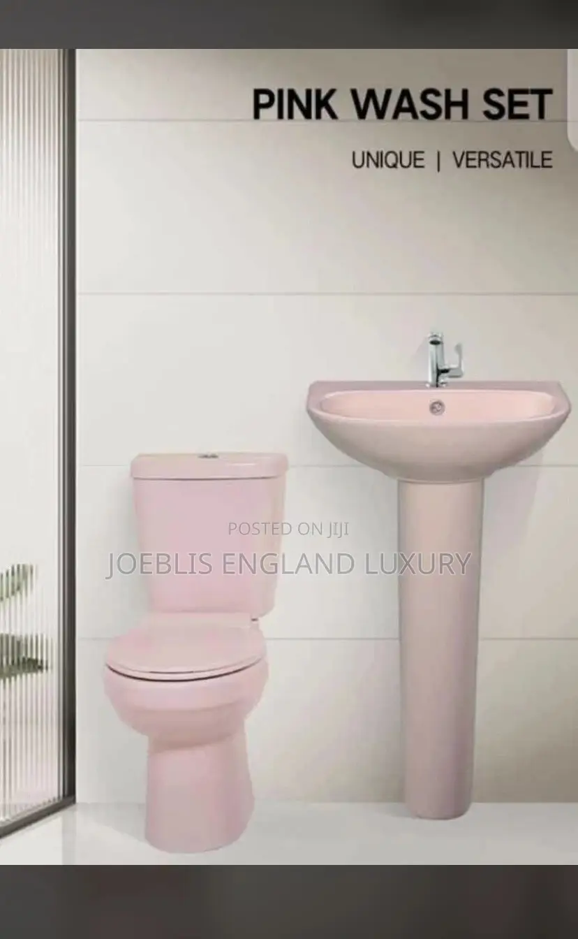 Pink Water Closet