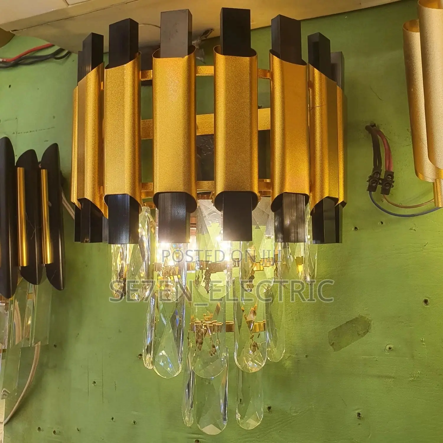 Crystal Wallbracket/ Wall Light