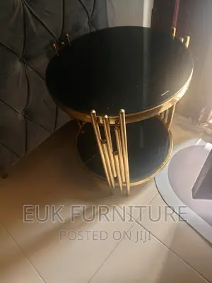 Imported Centre Table With Glass Top With Two Side Tables