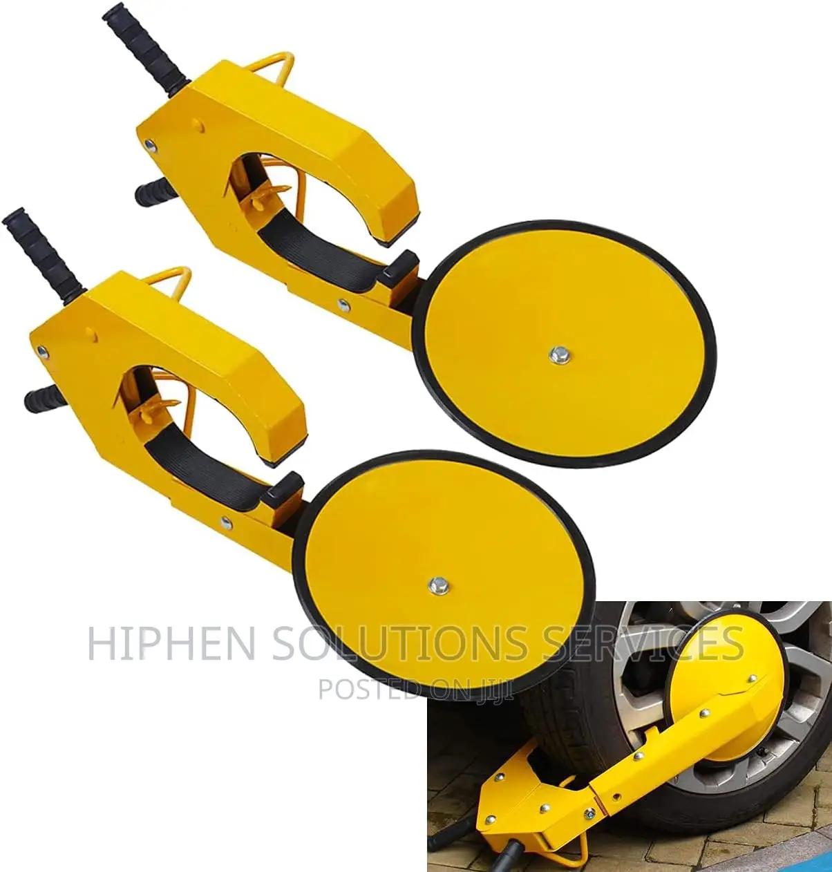 Vehicle Wheel Lock For Truck Security