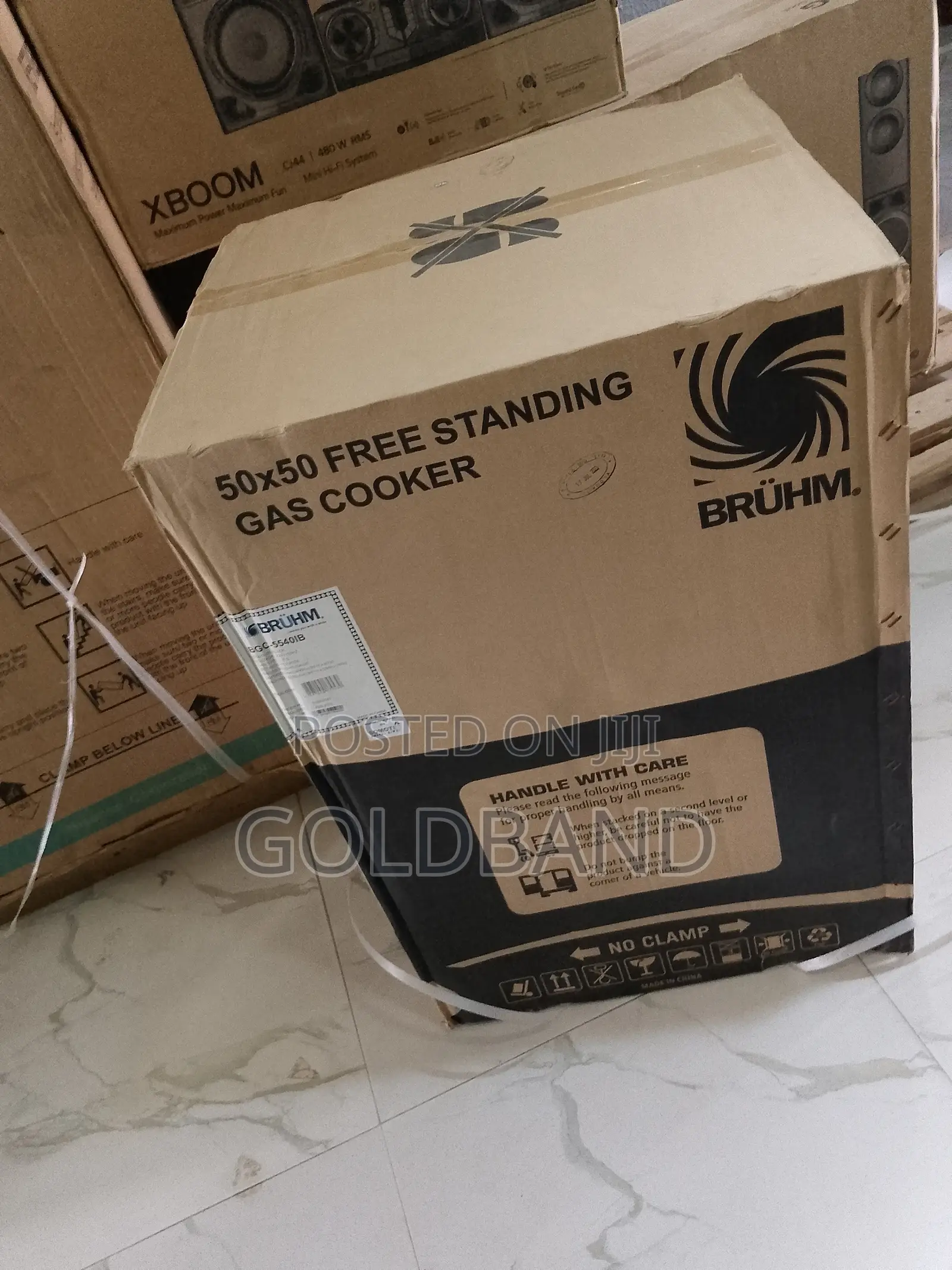 Durable Bruhm Gas Cooker BGC-5540ib