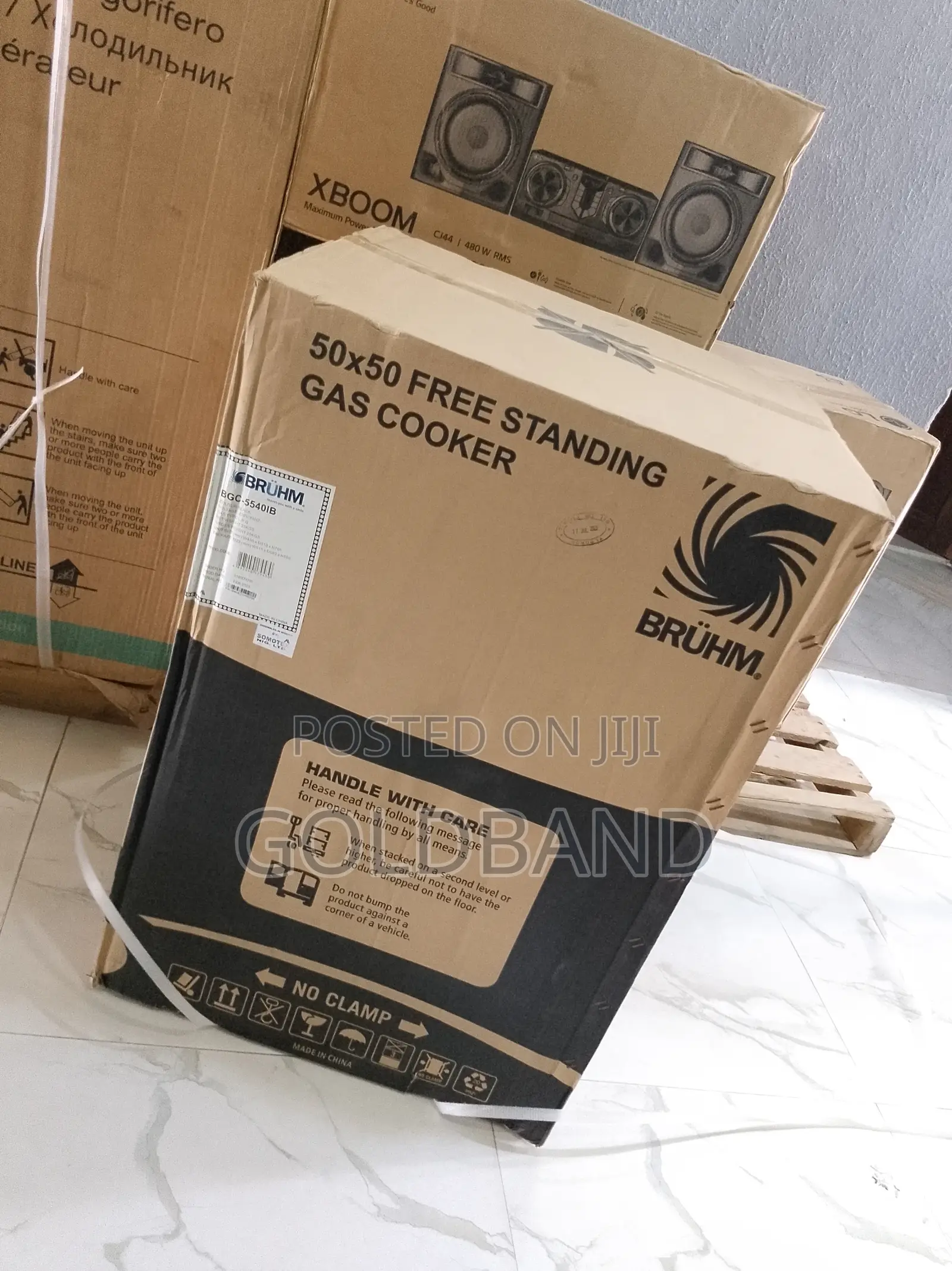 Efficient Bruhm Gas Cooker BGC-5540ib