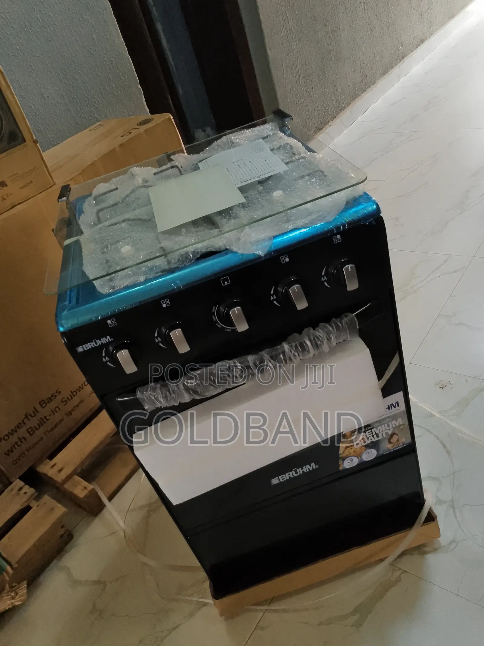 Efficient Bruhm Gas Cooker BGC-5540ib