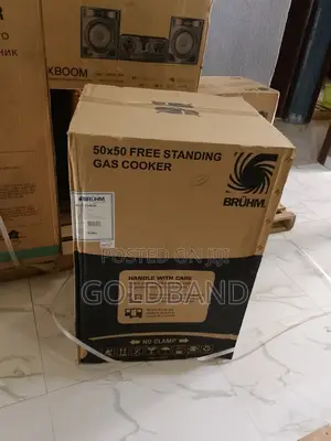 Quality Bruhm Gas Cooker BGC-5540ib