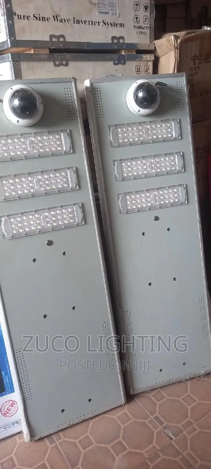 All in One Solar Street Light With 24 Hours Working Camera