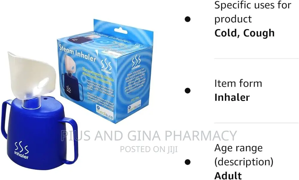 Medisure Steam Inhaler in Ikeja Medical Supplies & Equipment, Pius