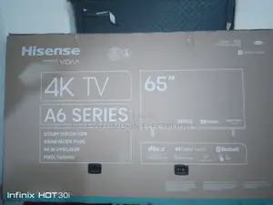 Hisense Smart Television 65 in A6 Series Frameless Body