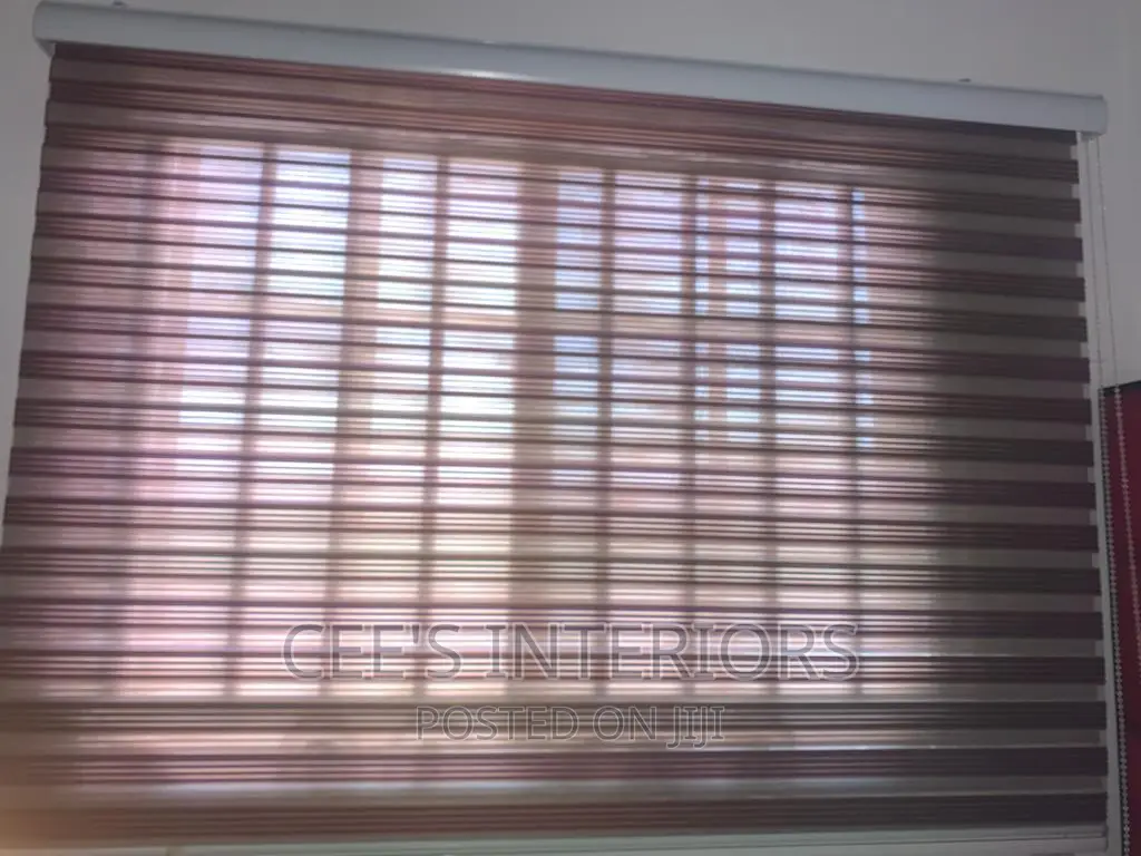 Day and Night Window Blinds Grey
