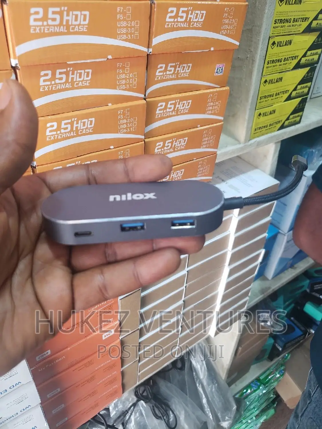Nilox Usb Type C Adapter -6in1