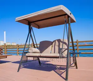 Modern 2 or 3 Seaters Outdoor Swing With Roof Cover