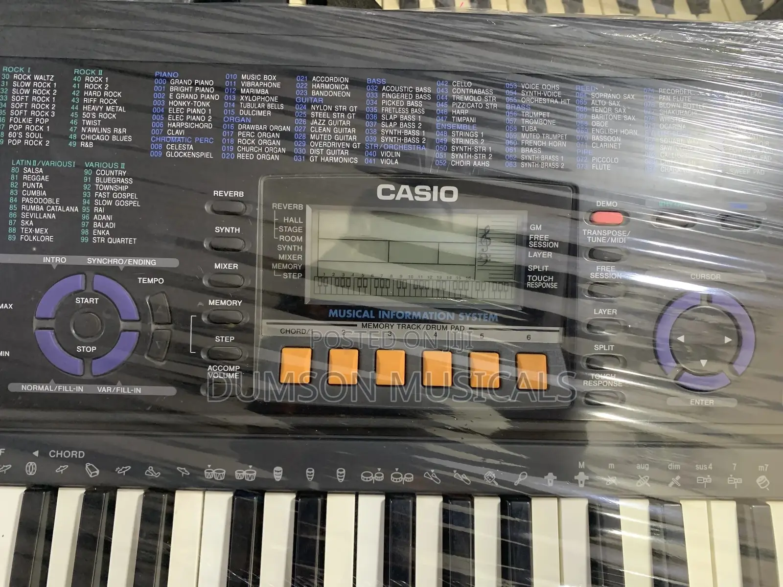 Casio Professional Keyboard Uk- Used