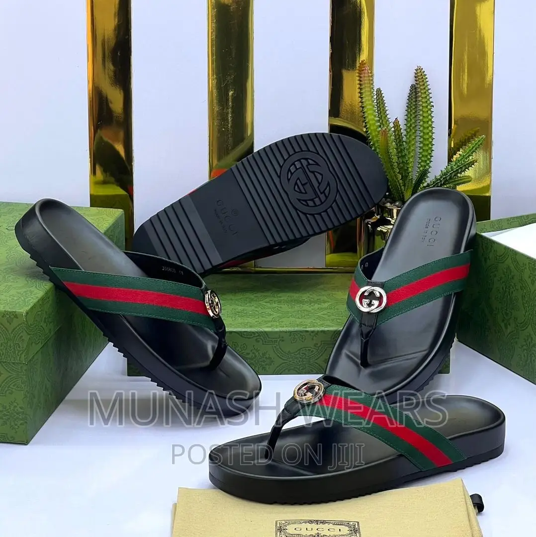 Gucci Leather Slipers