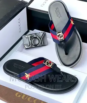 Gucci Leather Slipers