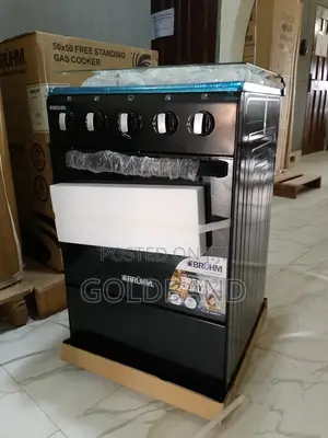 Bruhm BGC-5540ib 4 Gas Burner Cooker- For Baking Cooking
