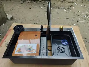 Luxury Hand Made Kitchen Sink With Complete Accessories
