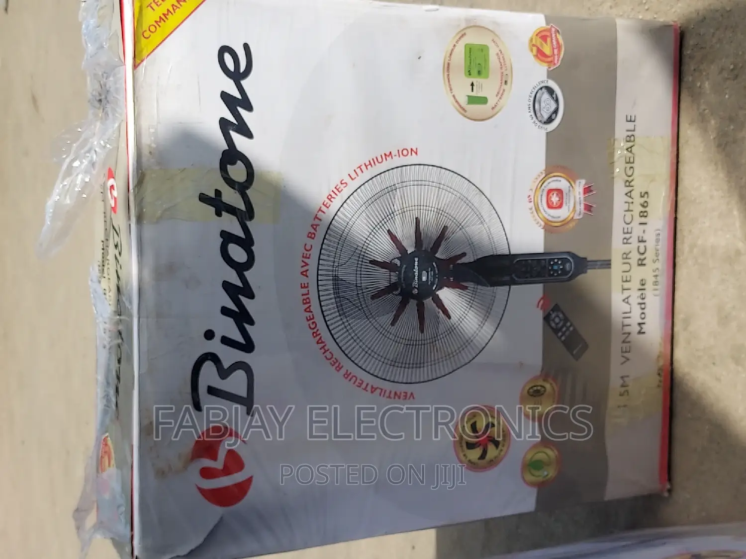 Binatone Rechargeable Fan